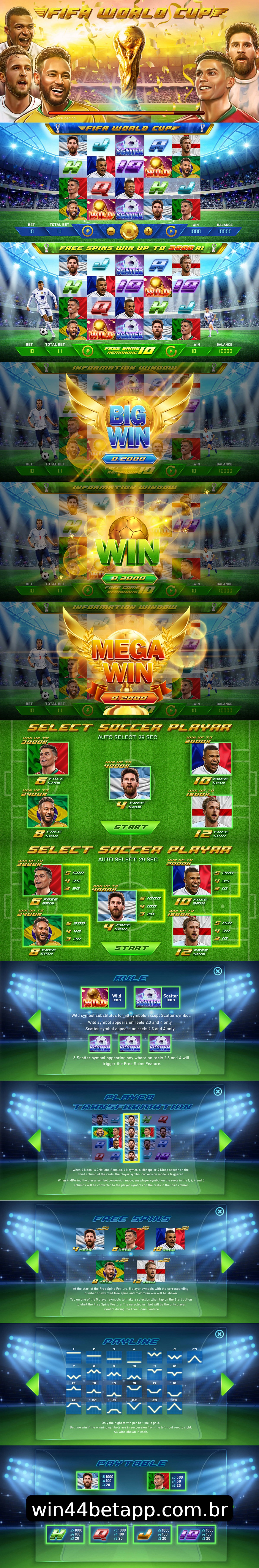 Apostas de Futebol win44